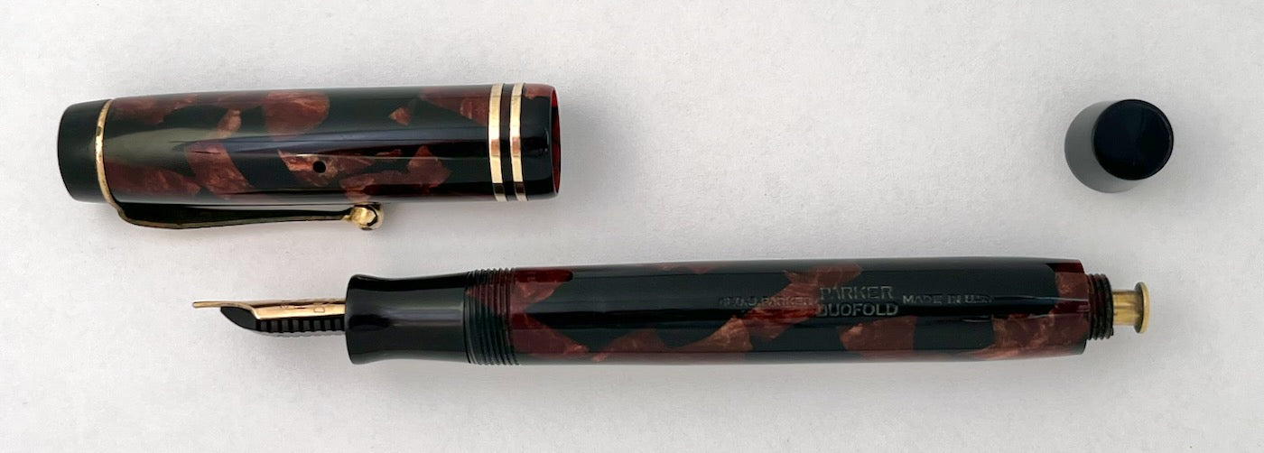 c.1929-32 Parker Duofold Streamlined Long Junior Fountain Pen