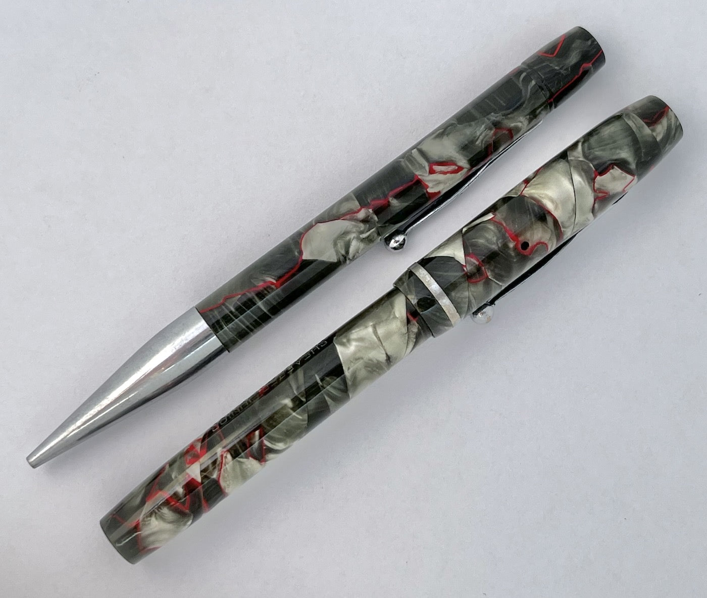 c.1932-4 Sheaffer Junior Fountain Pen Mechanical Pencil Set - SEMIFLEX/FLEX