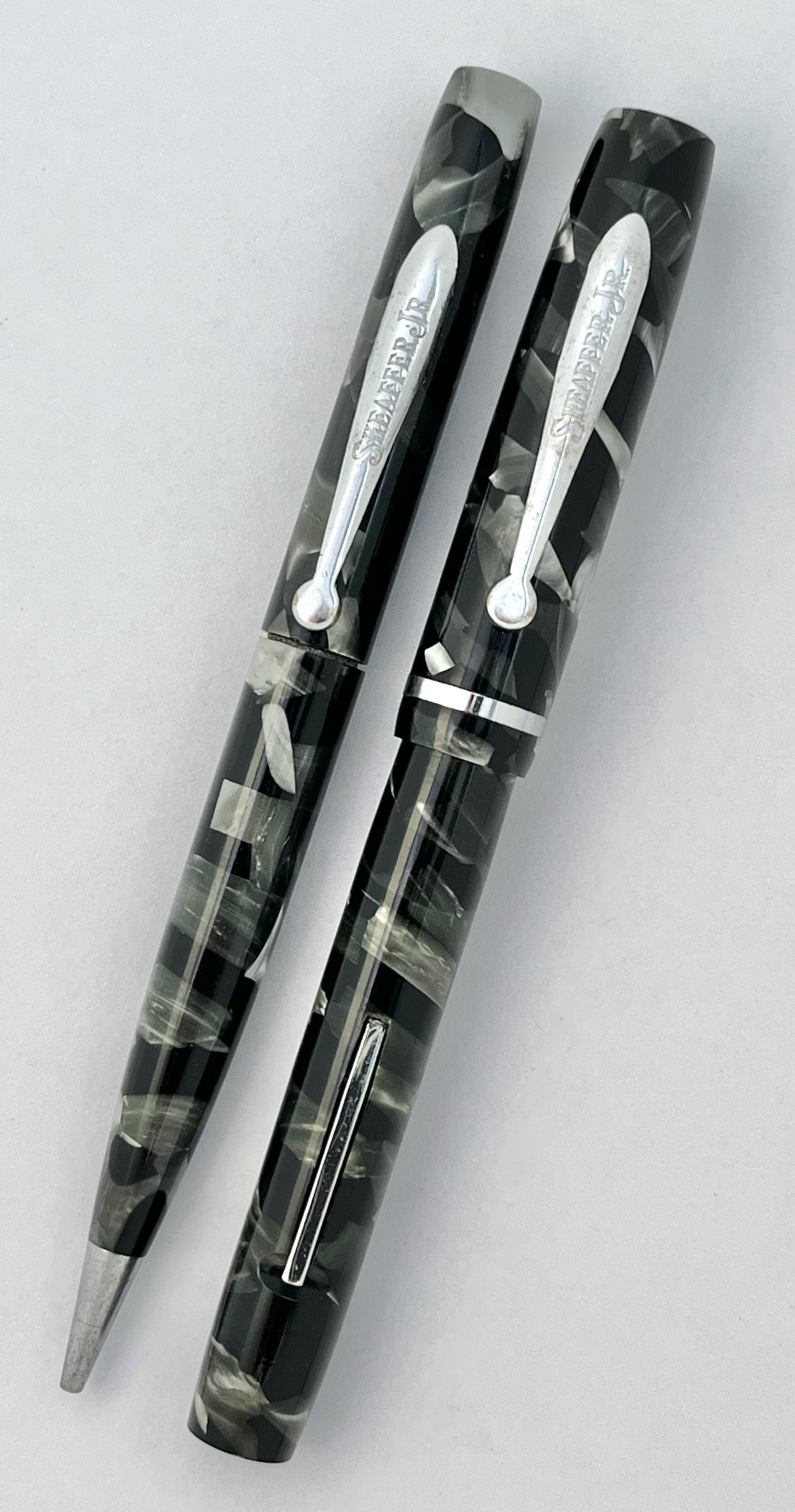 c.1935 Sheaffer Junior Fountain Pen Mechanical Pencil Set - FLEX