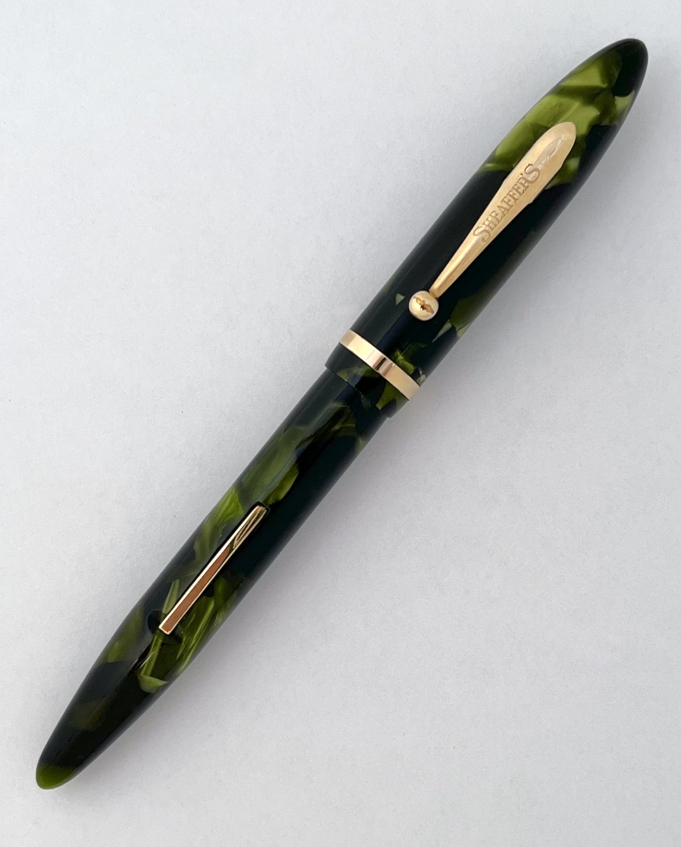 c.1932-33 Sheaffer Balance “Admiral” Fountain Pen Marine Green
