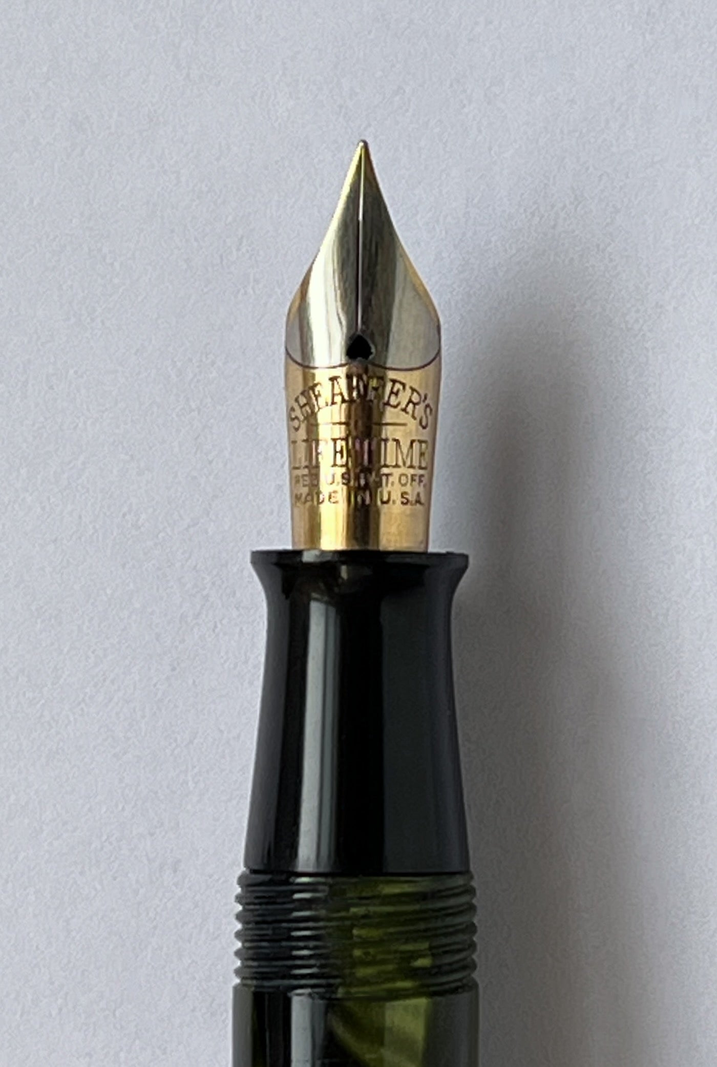 c.1932-33 Sheaffer Balance “Admiral” Fountain Pen Marine Green