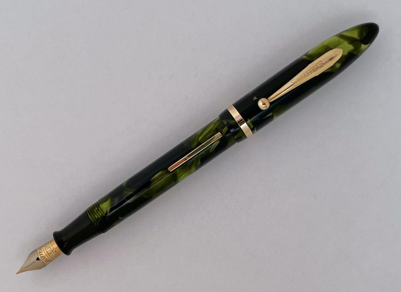 c.1932-33 Sheaffer Balance “Admiral” Fountain Pen Marine Green