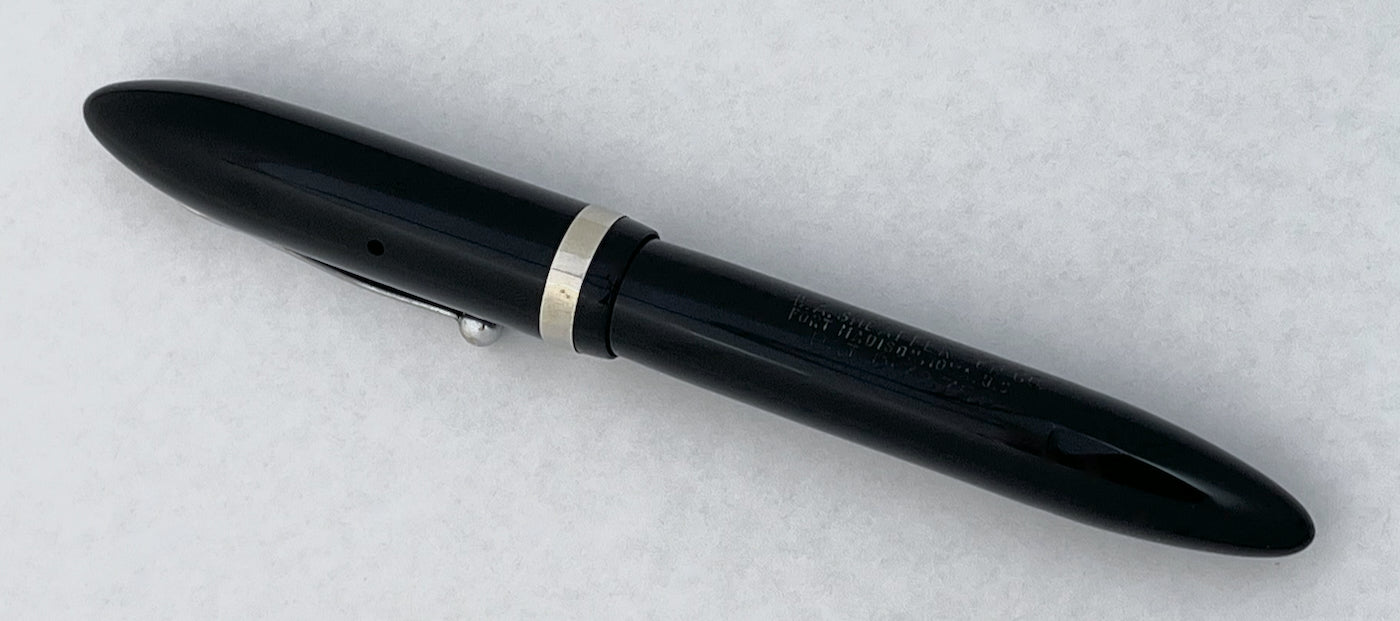 1930s Sheffer Stubby Lifetime Balance Fountain Pen - Reverse Trim