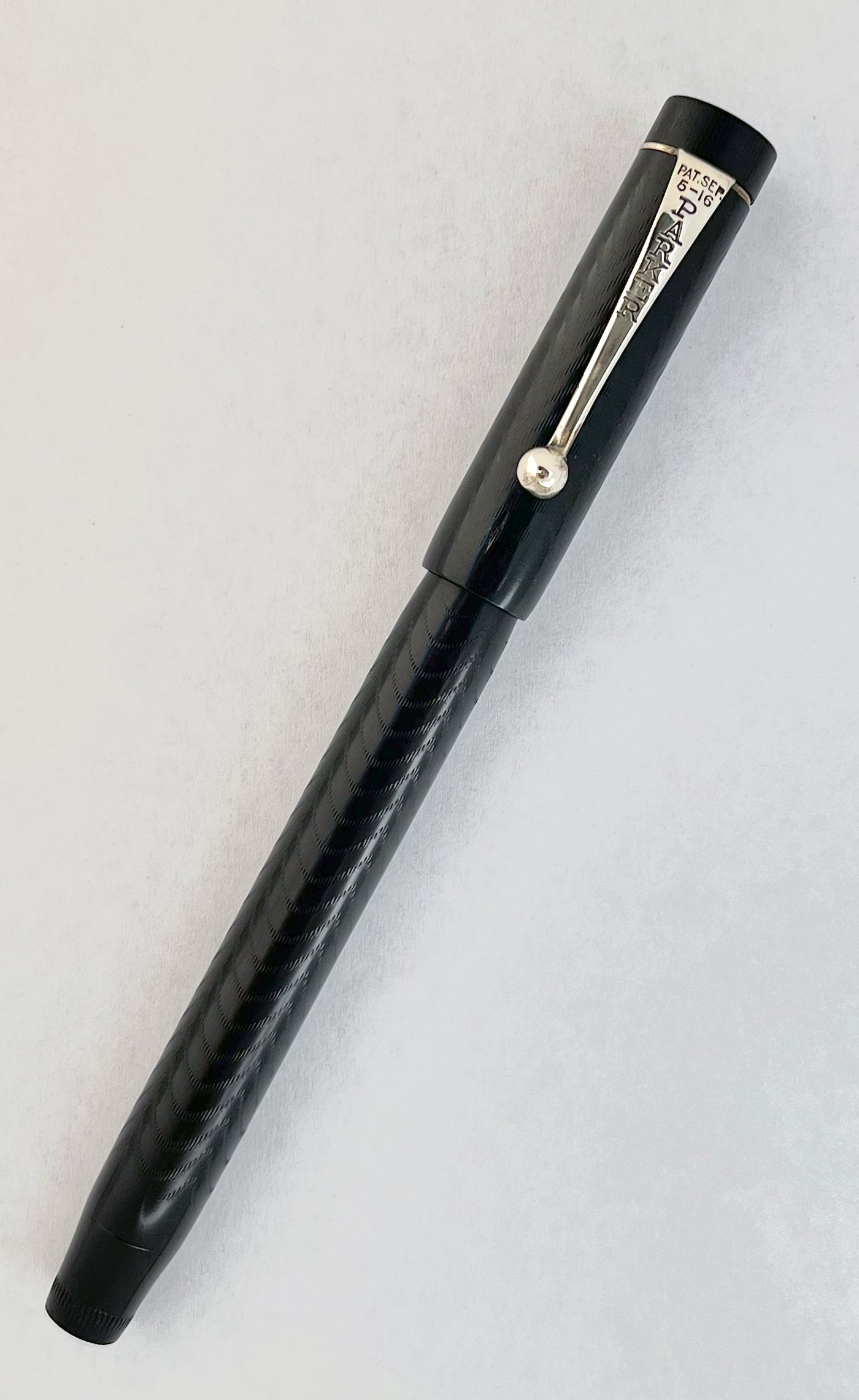 1910s Parker Jack-Knife Safety 20 1/2 Fountain Pen - SUPERFLEX