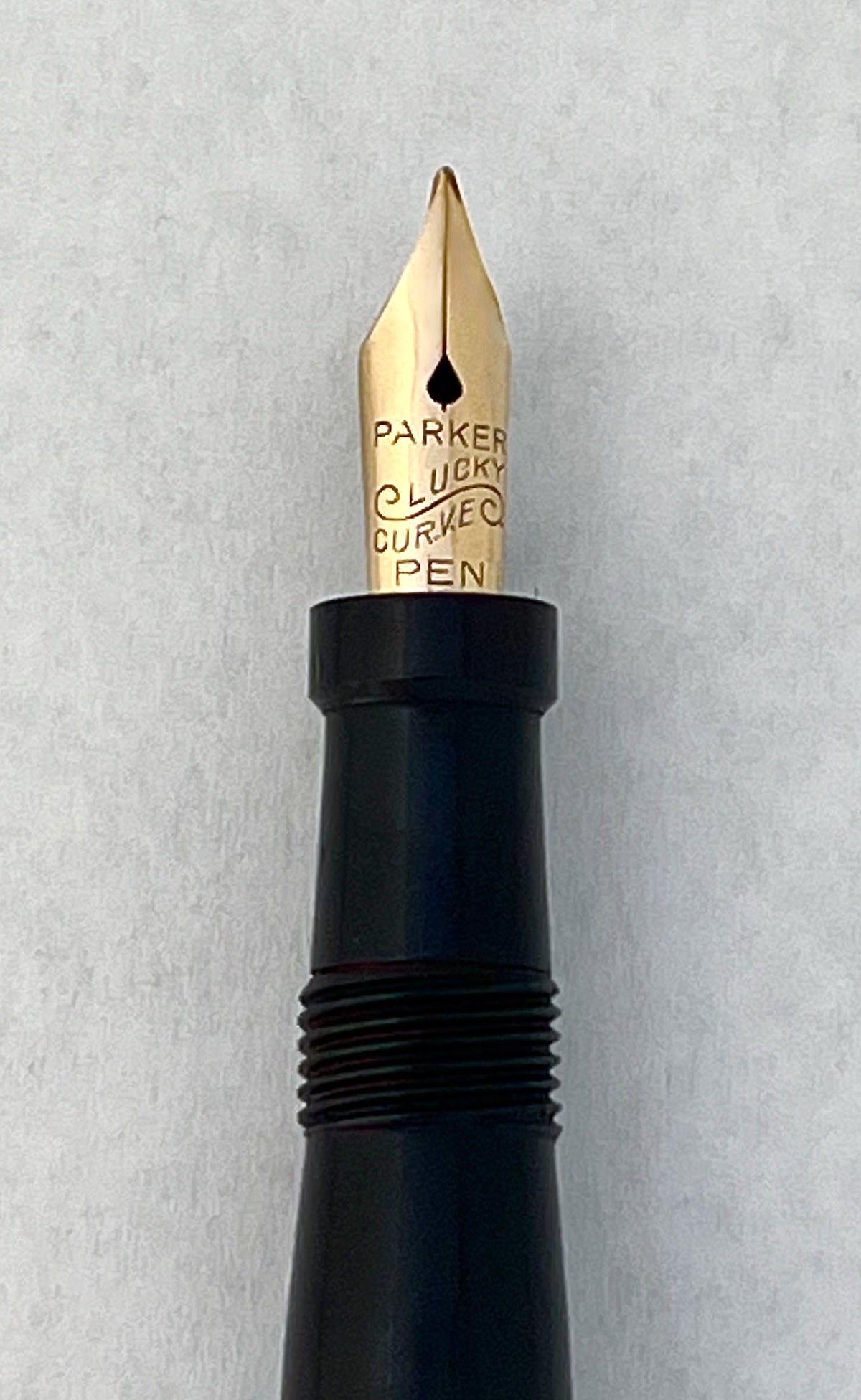 1910s Parker Jack-Knife Safety 20 1/2 Fountain Pen - SUPERFLEX