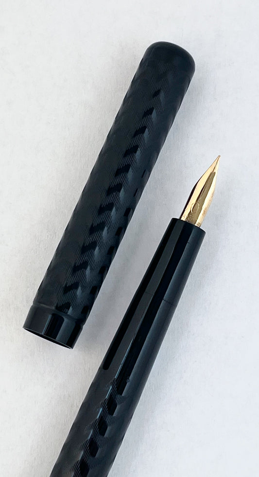 1910s Sanford & Bennett Commercial Eyedropper Fountain Pen - WET NOODLE RETROFIT