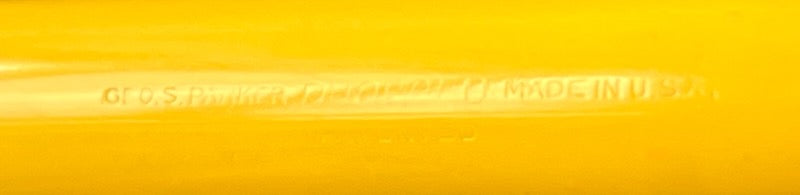 c.1929 Parker Duofold Juniorette Fountain Pen - MANDARIN YELLOW