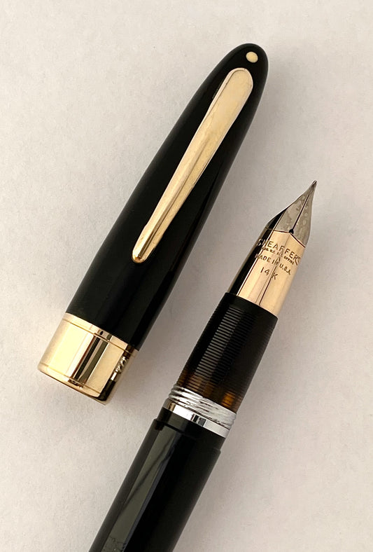sheaffer touchdown valiant vintage antique fountain pen 14k nib