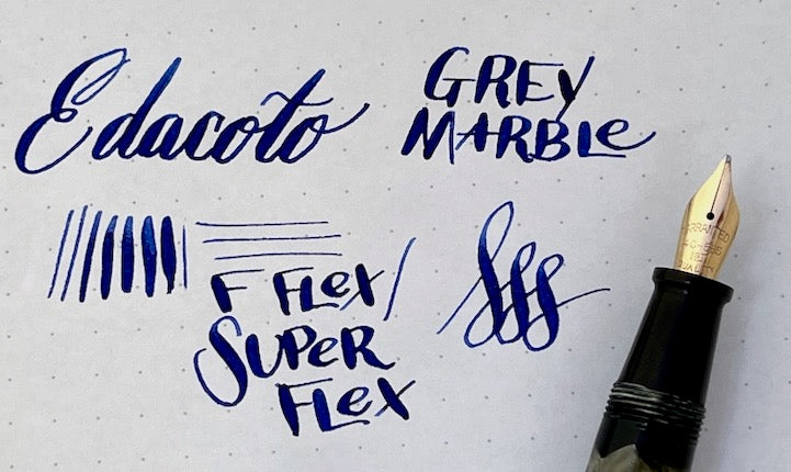 1930s Edacoto 101 Fountain Pen - FLEX/SUPERFLEX