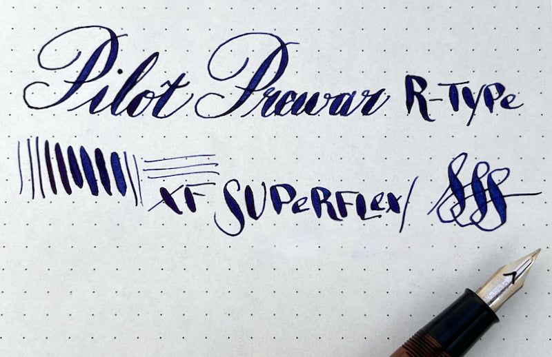 c.1938 Prewar R-Type Fountain Pen - SUPERFLEX