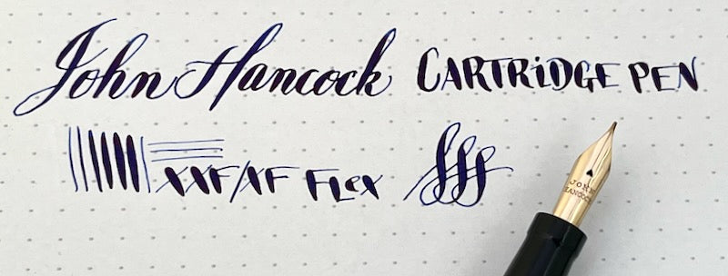 1920s John Hancock Cartridge Filling Fountain Pen - FLEX