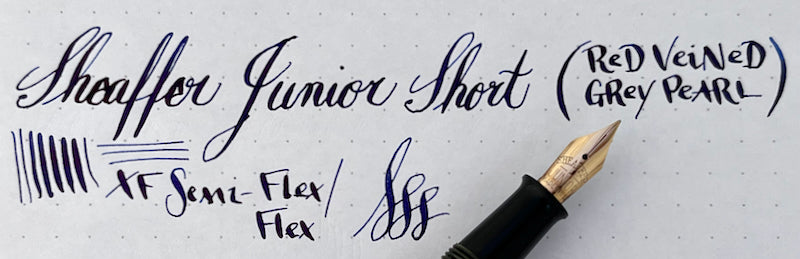 c.1932-4 Sheaffer Junior Fountain Pen Mechanical Pencil Set - SEMIFLEX/FLEX